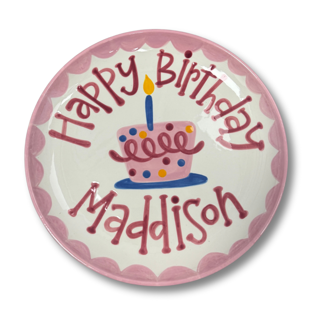 Painting Workshop - Birthday Plates