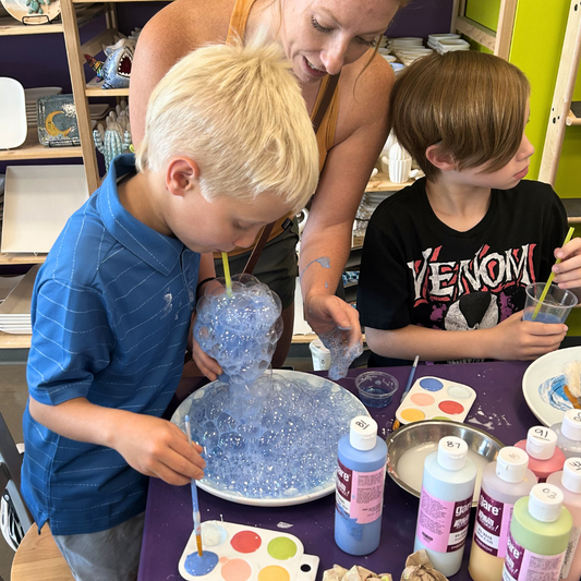 Capybara Bubble Plate Summer Class