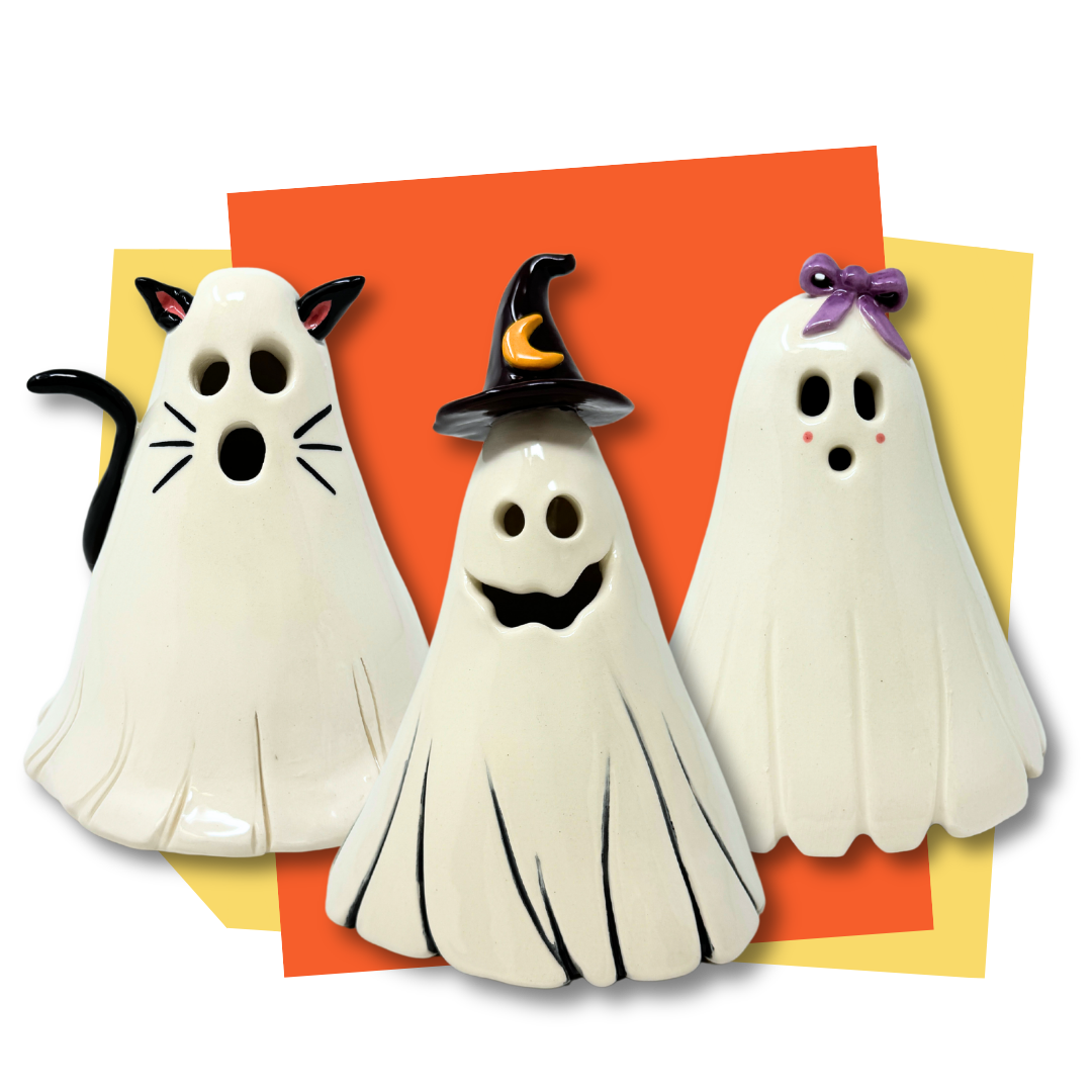 Ghost Votive Clay Workshop