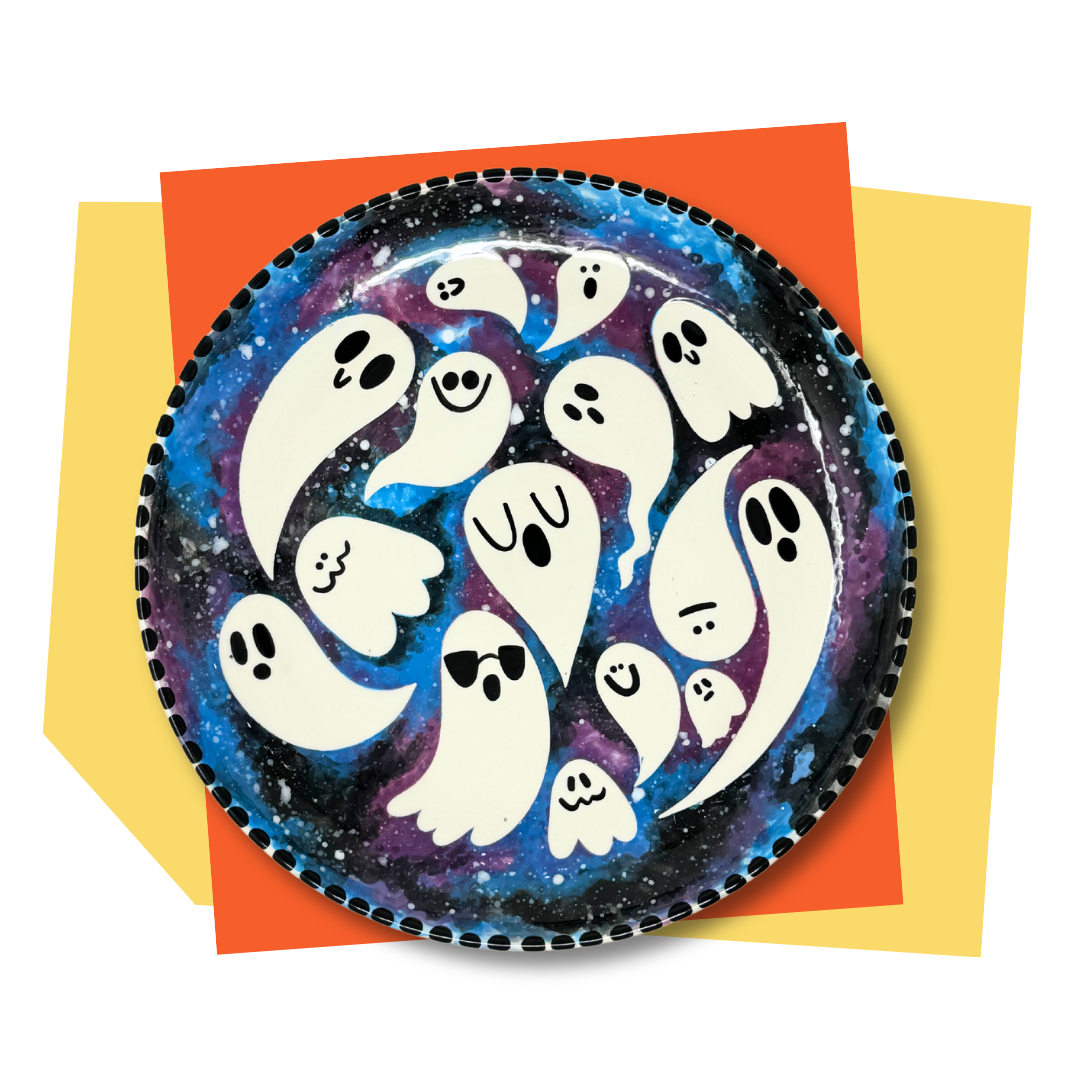 Silly Ghost Plate